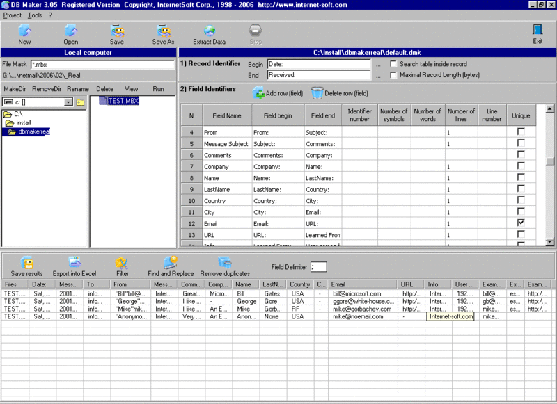 DB Maker Screenshot